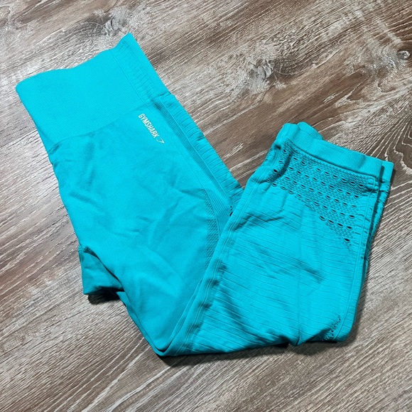 Gymshark Teal Active Leggings - Picture 2 of 5